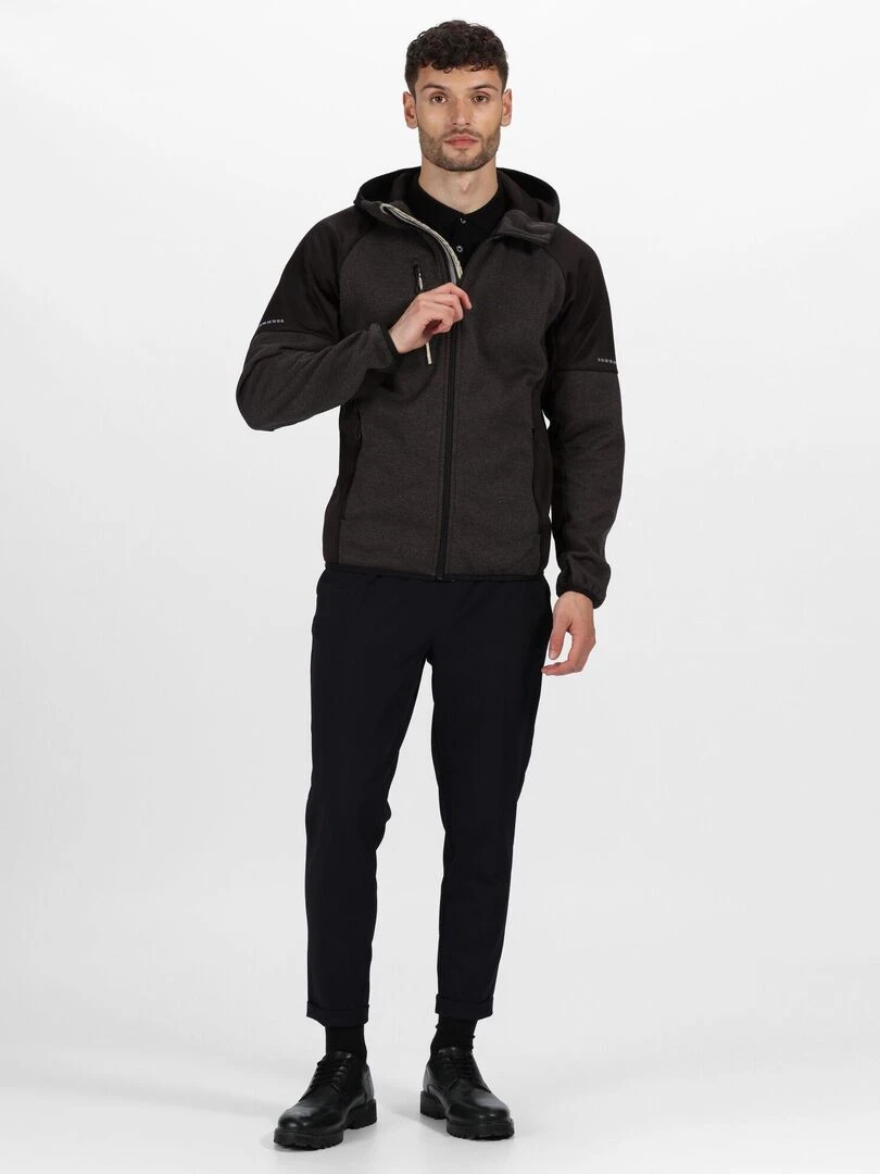 Regatta   Veste polaire X PRO COLDSPRING   Noir Gris