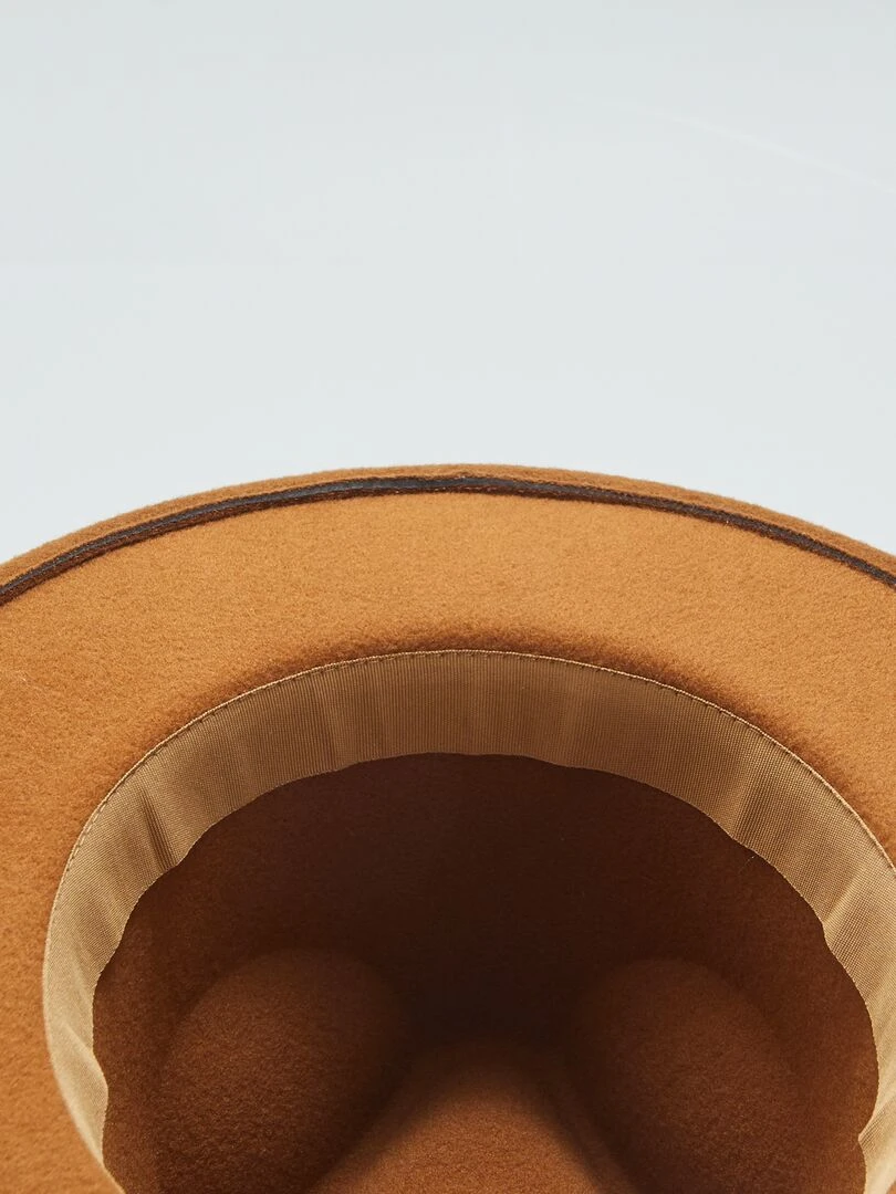 Chapeau feutre   Marron