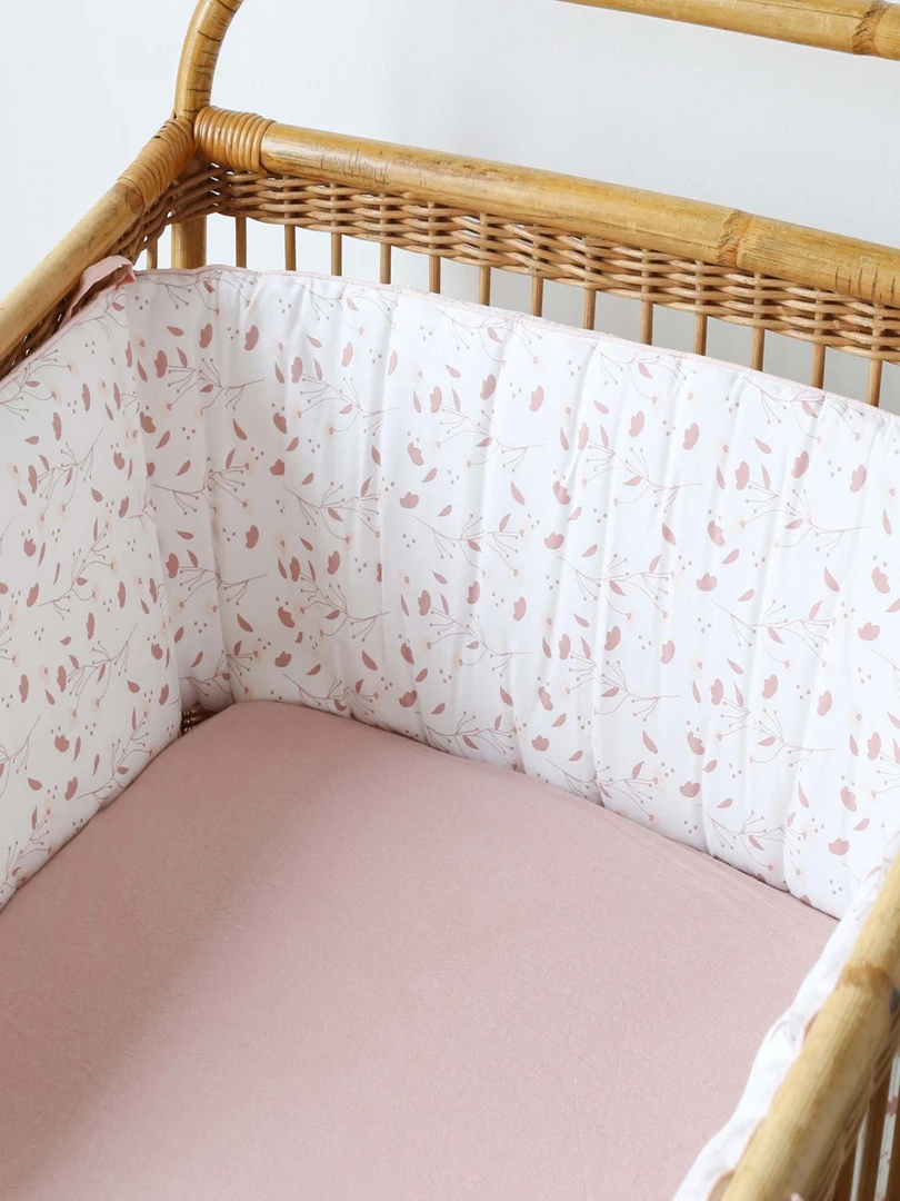 Tour De Lit Bébé Kinousses Rose