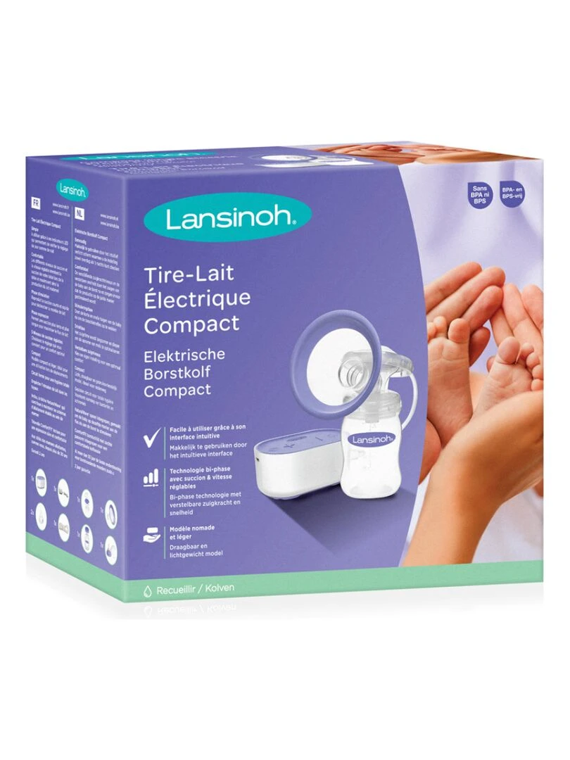 Tire lait électrique Compact   Violet