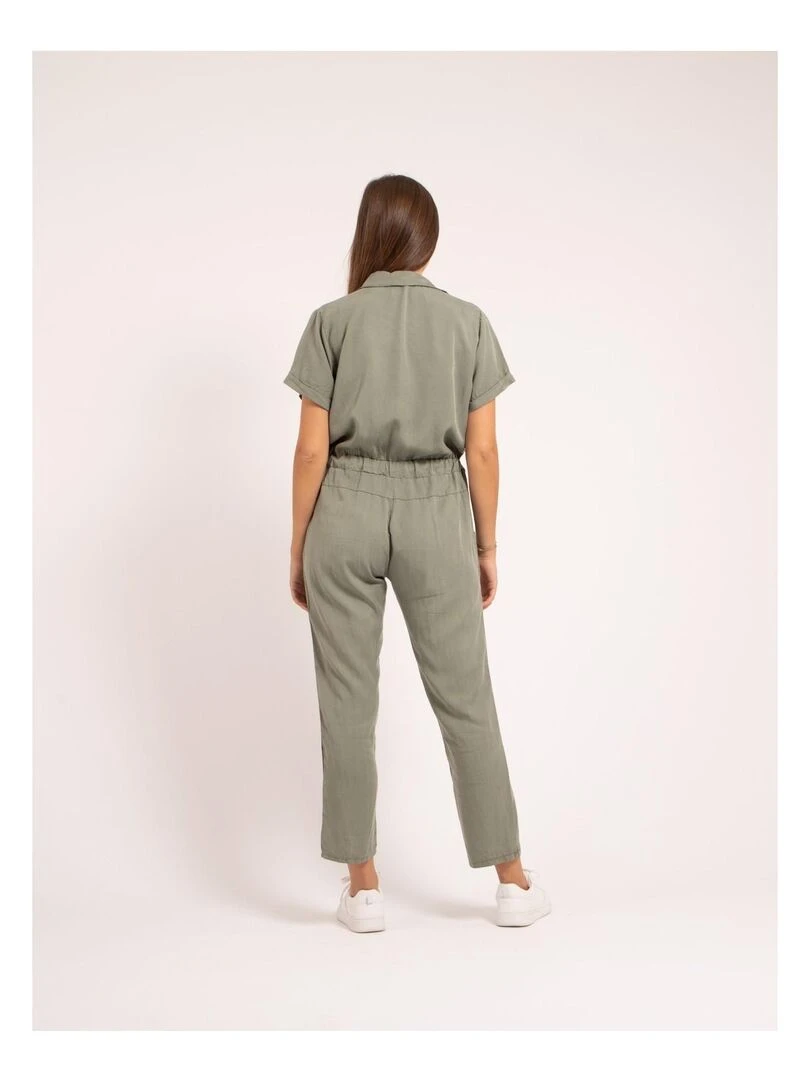Combi pantalon tencel ENDY Kaki
