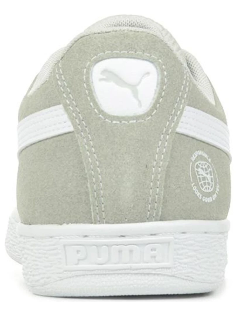 Baskets PUMA Suede Re Style   Gris Blanc