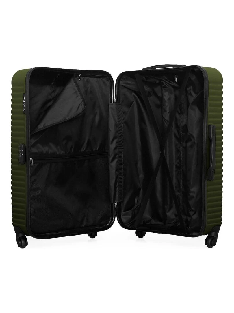 WAVE PARIS   VALISE L LENA   Vert kaki