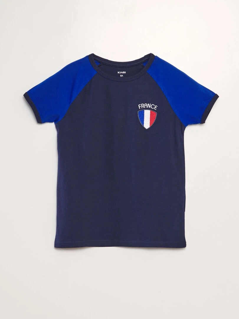 T shirt sport 'Equipe de France' Bleu