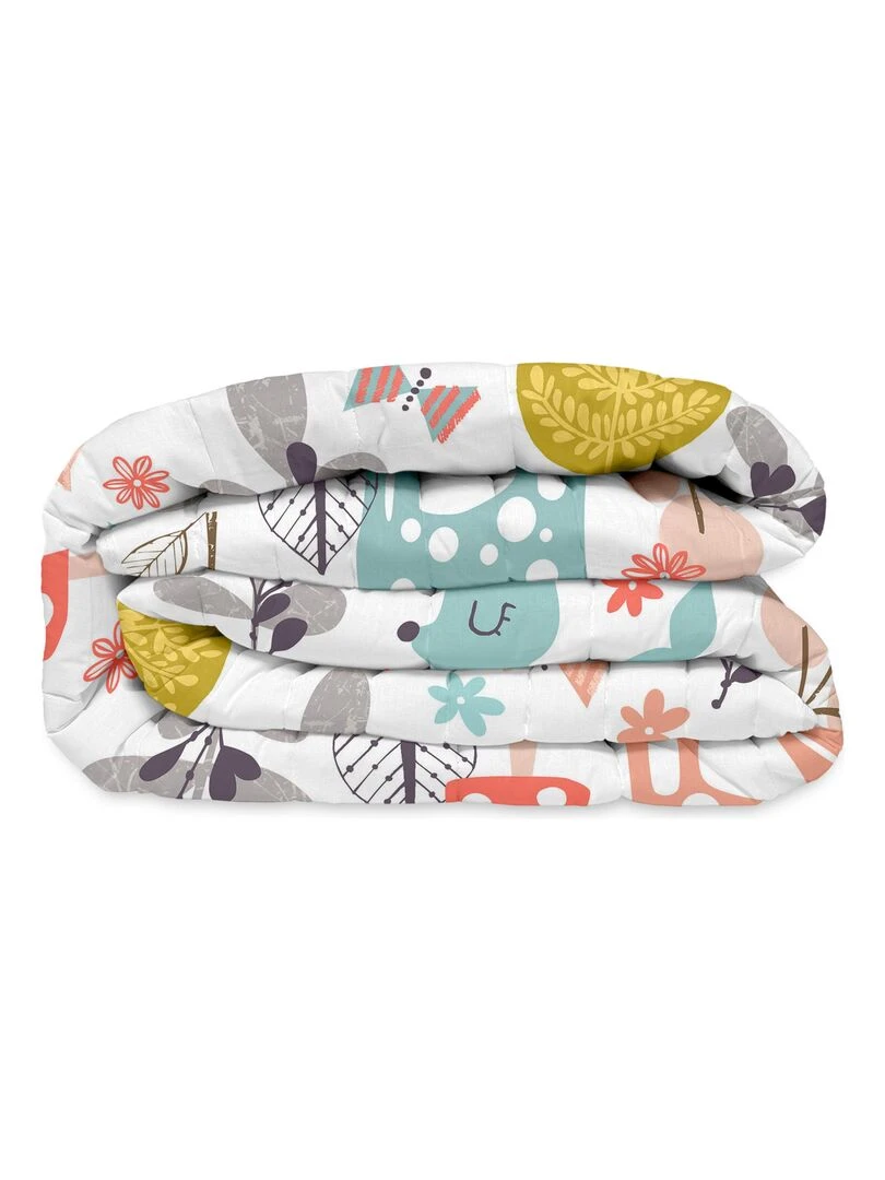 Couvre lit Woodland "Happyfriday"   Blanc