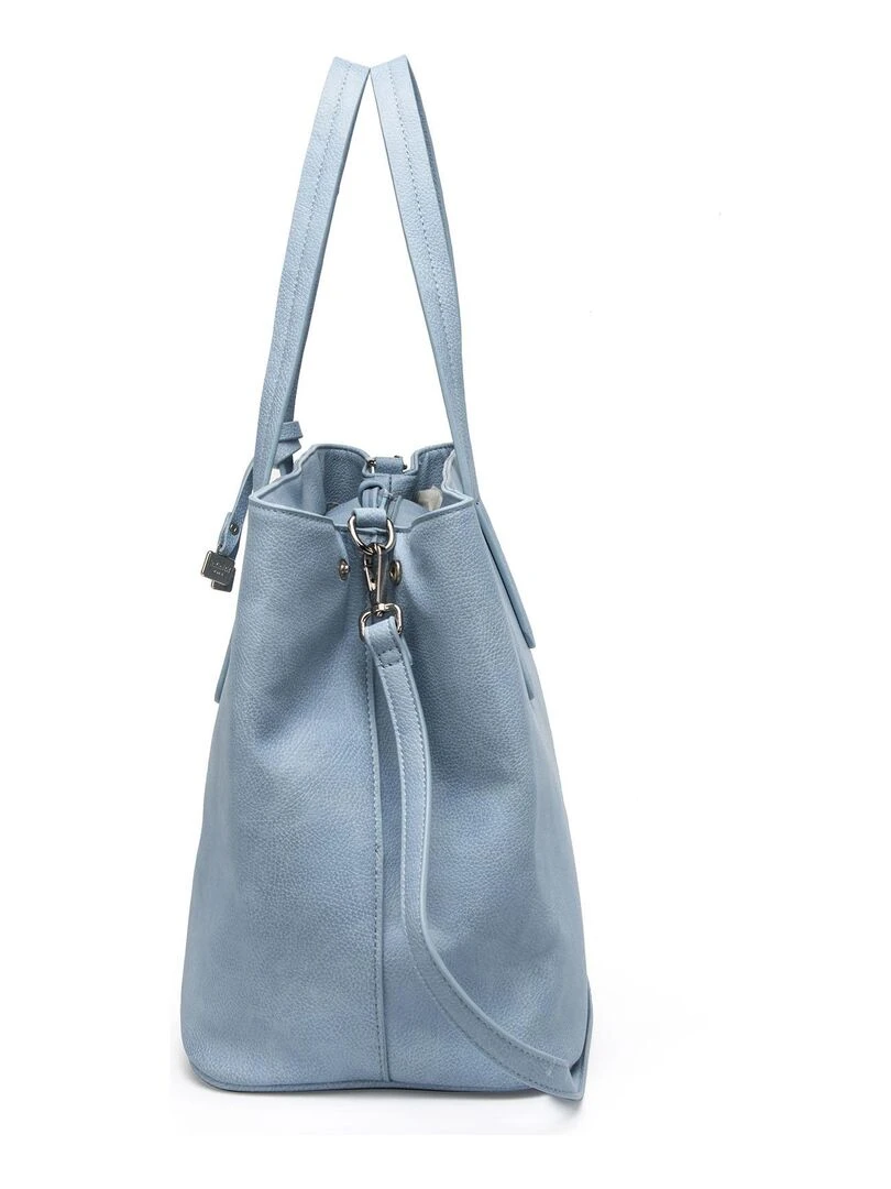 INFINITIF   SAC A MAIN ANCOLIE   Bleu ciel