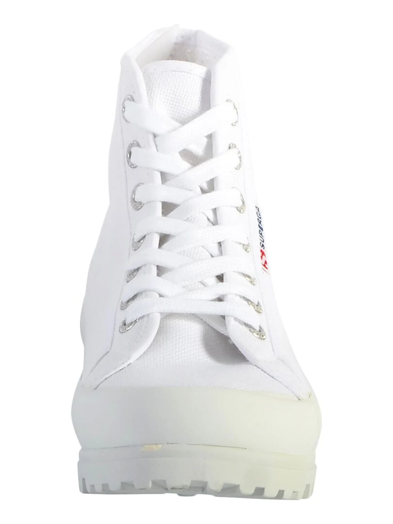 Basket Montante Superga Alpina   Blanc
