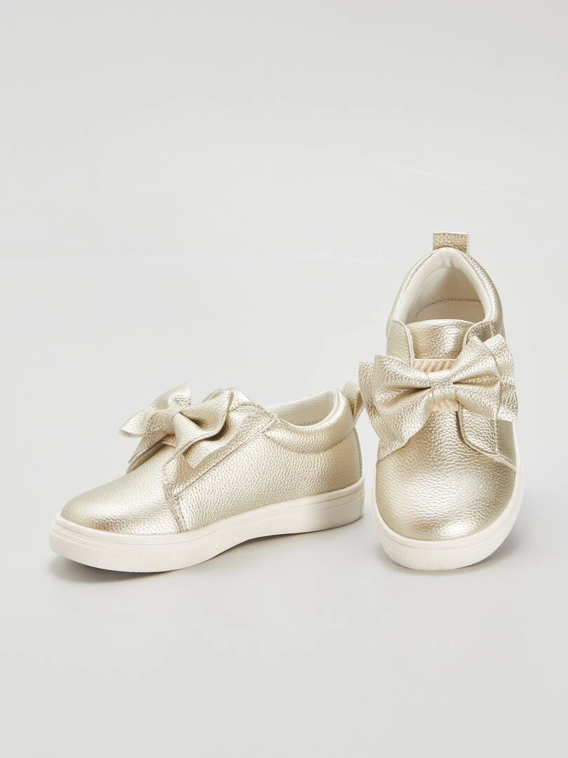 Baskets à nœud   doré