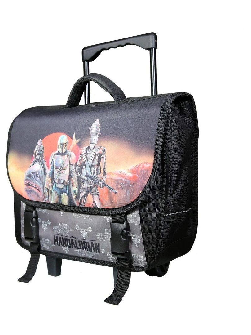 BAGTROTTER Cartable à roulettes 38 cm Disney Star Wars / The Mandalorian Multicolore Multicolore