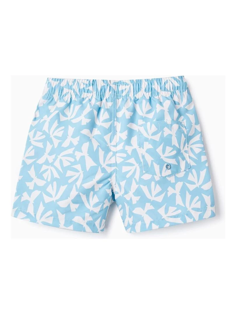 Short de Bain à Motif pour Garçon PICASSO Bleu clair