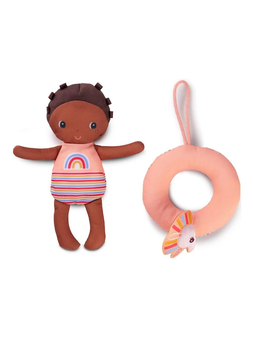 Poupée de bain Léna (18 cm) Marron