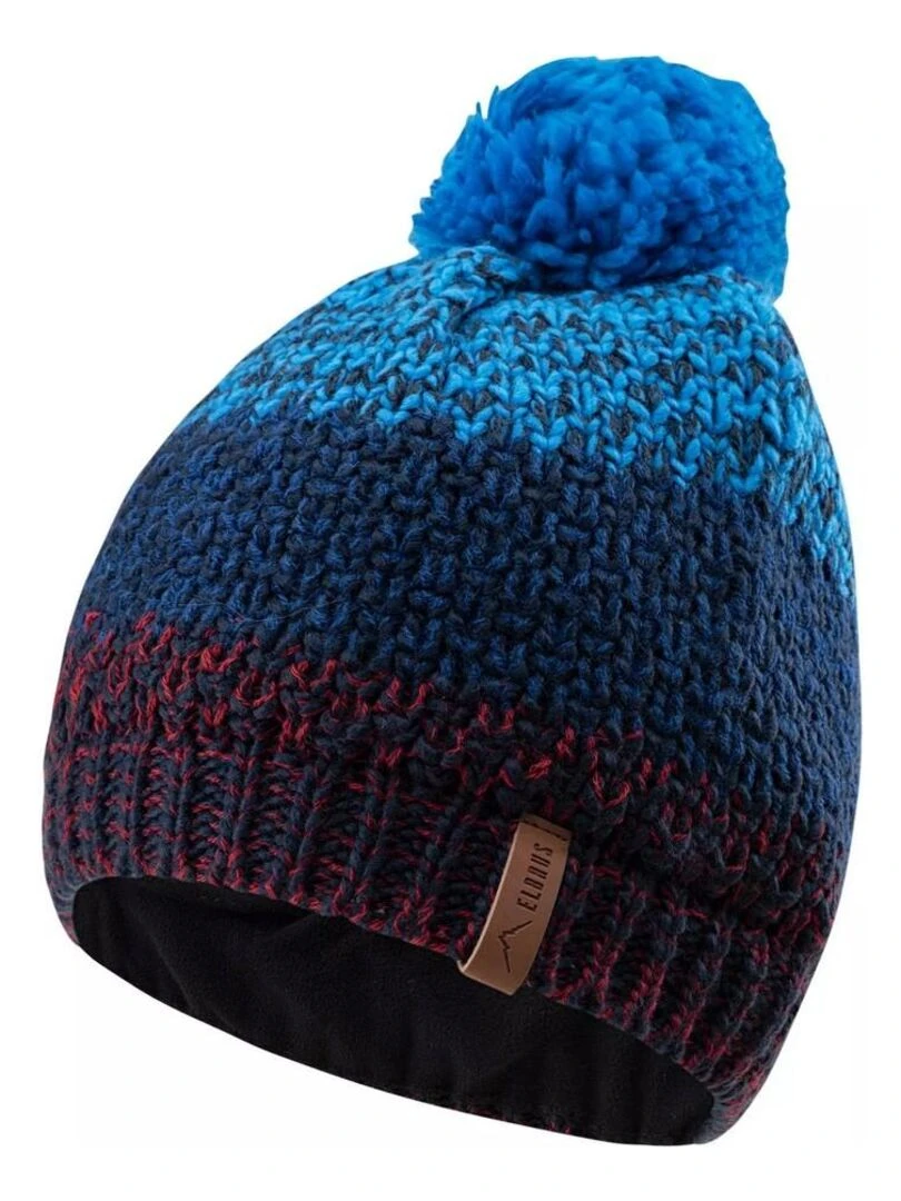 Elbrus   Bonnet d'hiver ISAKI   Bleu Rouge