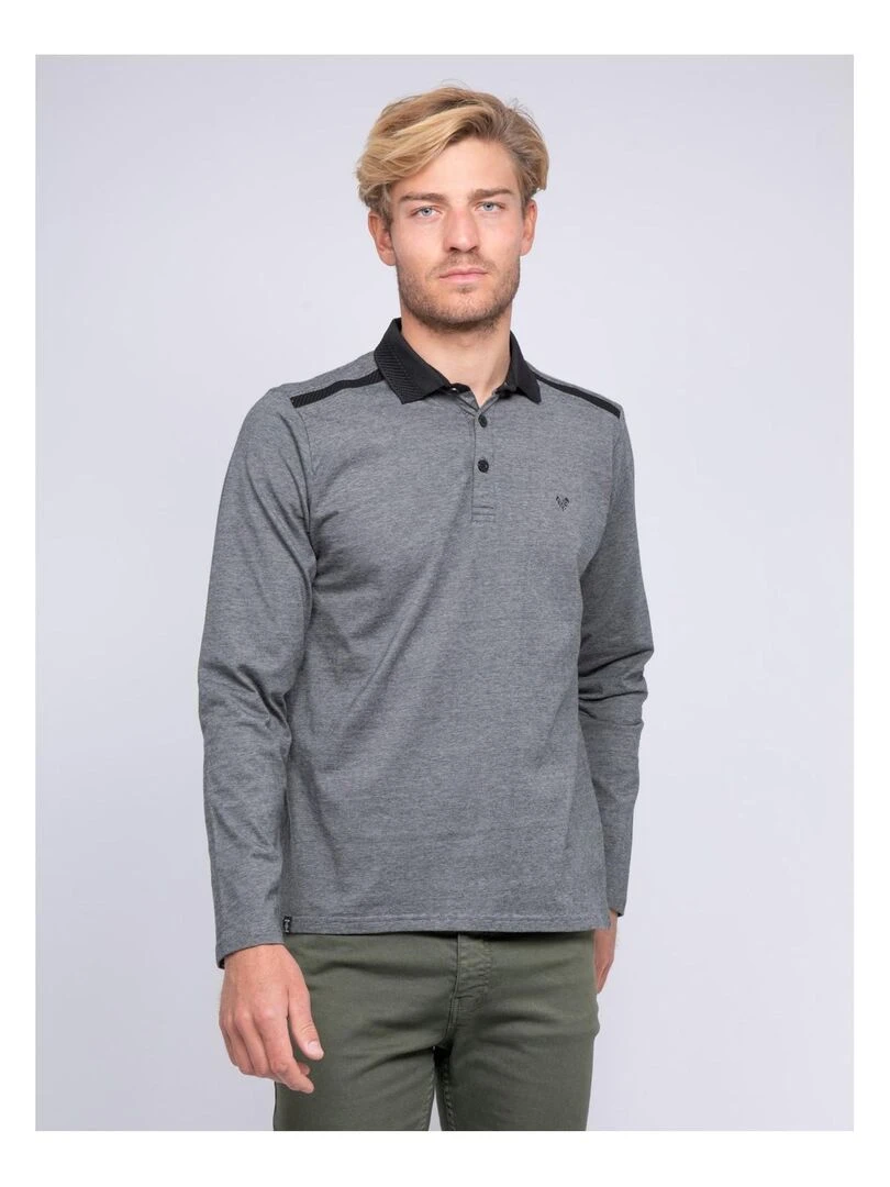 Polo manches longues PAFOMIX Noir