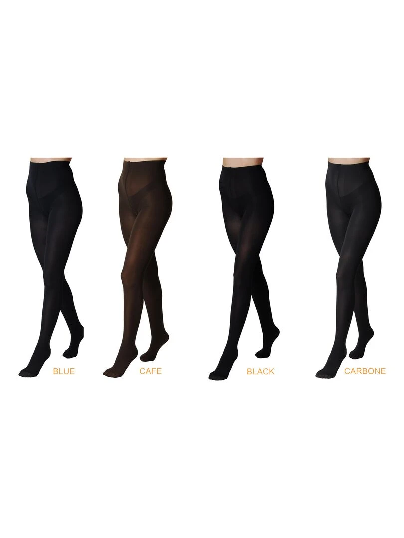 Iride 50den opaque collant 3D   Noir