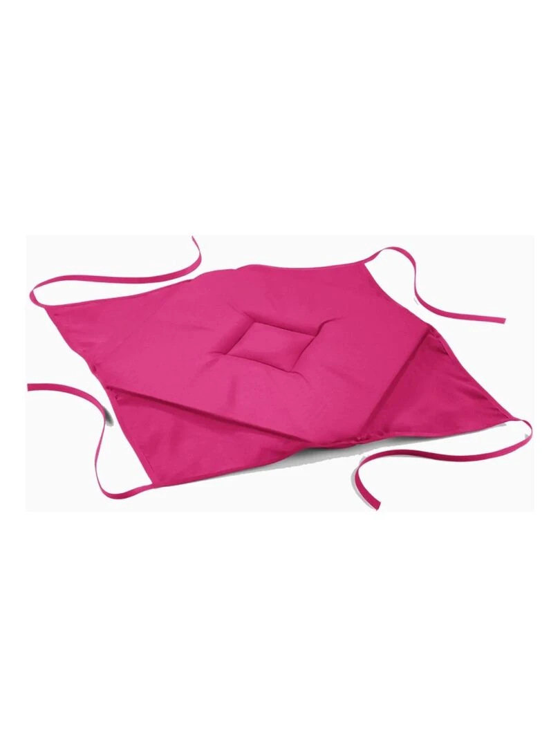 Coussin Galette de chaise Top couleur Rose fushia