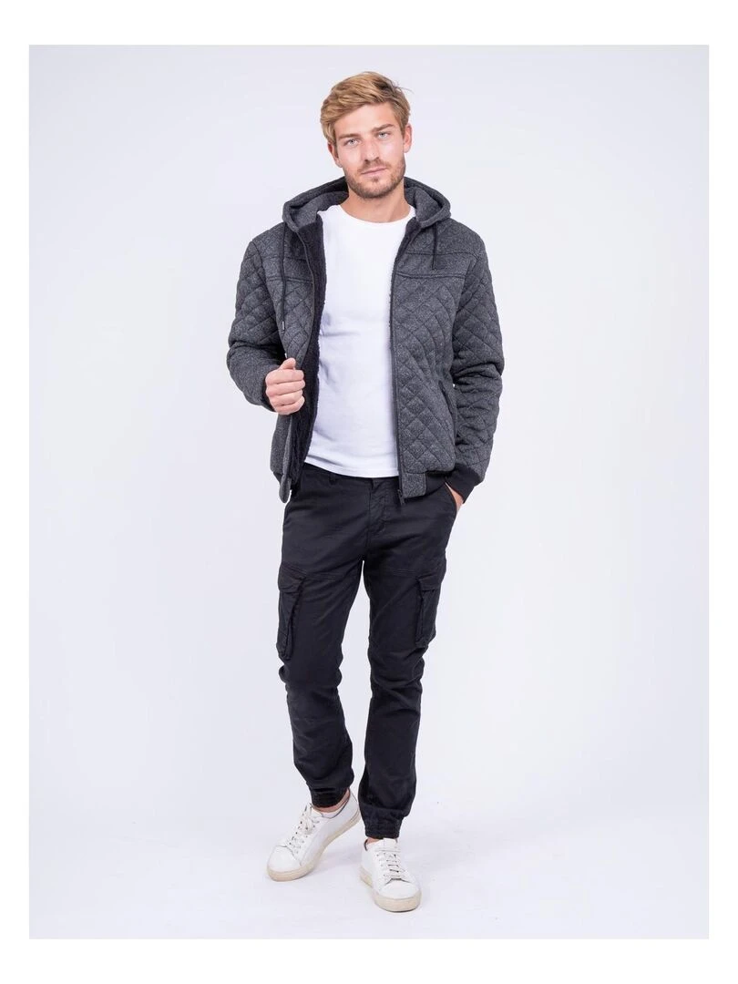 Blouson capuche ZOLANDO   Noir