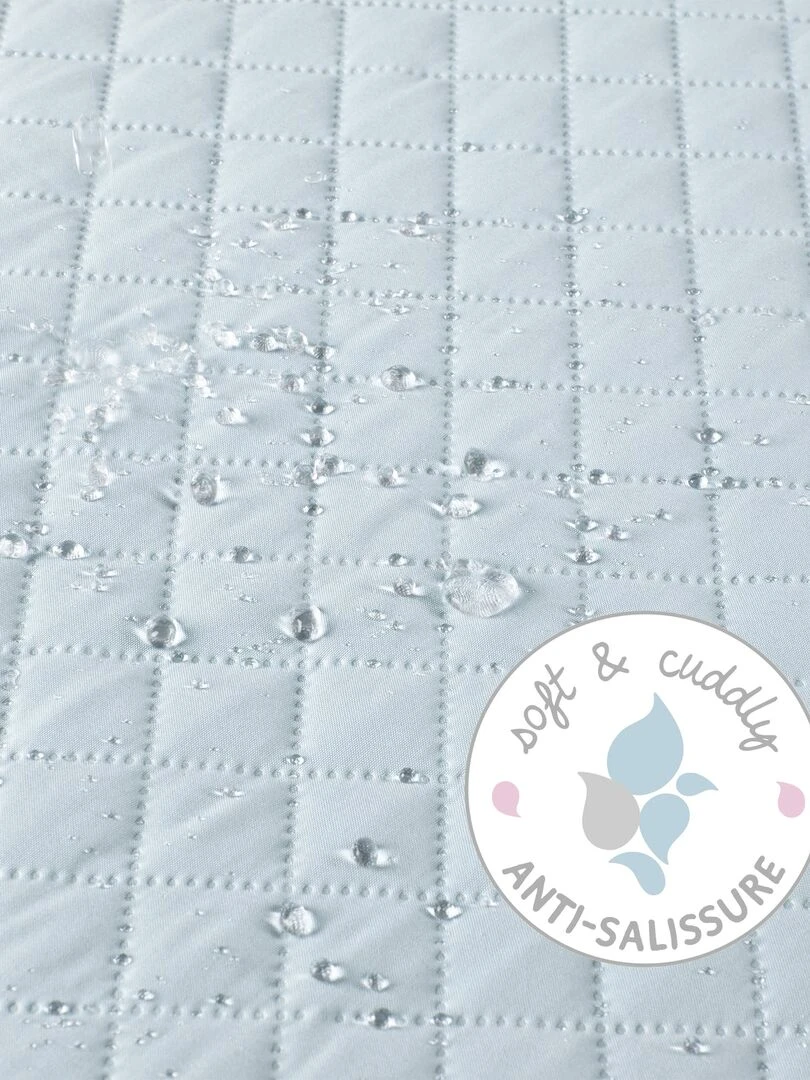 Tapis de parc rectangulaire avec bords imperméable 'ROBA' roba Style Bleu clair