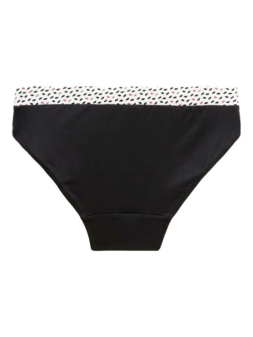 Lot de 2 culottes fille Toria   Noir