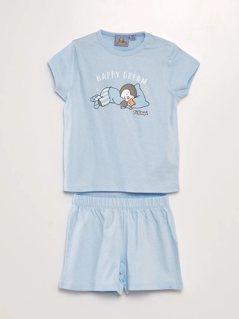 Ensemble de pyjama 'Tchoupi' 2 pièces Bleu