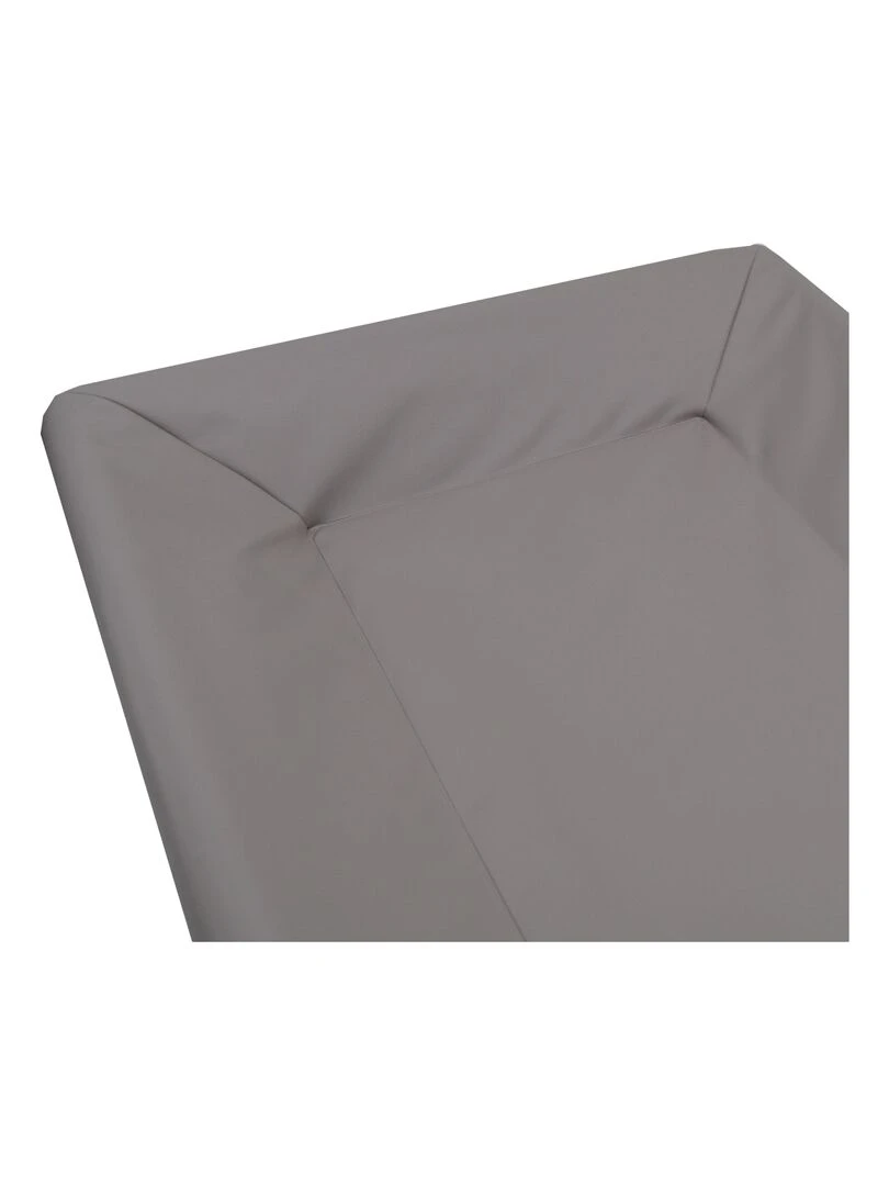 Matelas à langer luxe en PVC 50x70 cm Taupe   Gris taupe