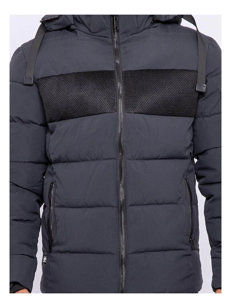 Doudoune capuche ZULMINO   Noir