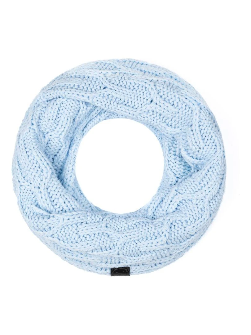 Snood Maribel Made in UE Bleu ciel