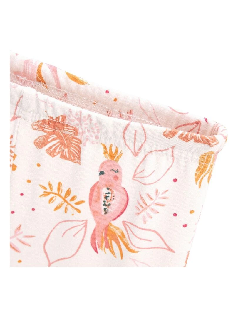 Ensemble bébé tunique + legging Sumba   Rose