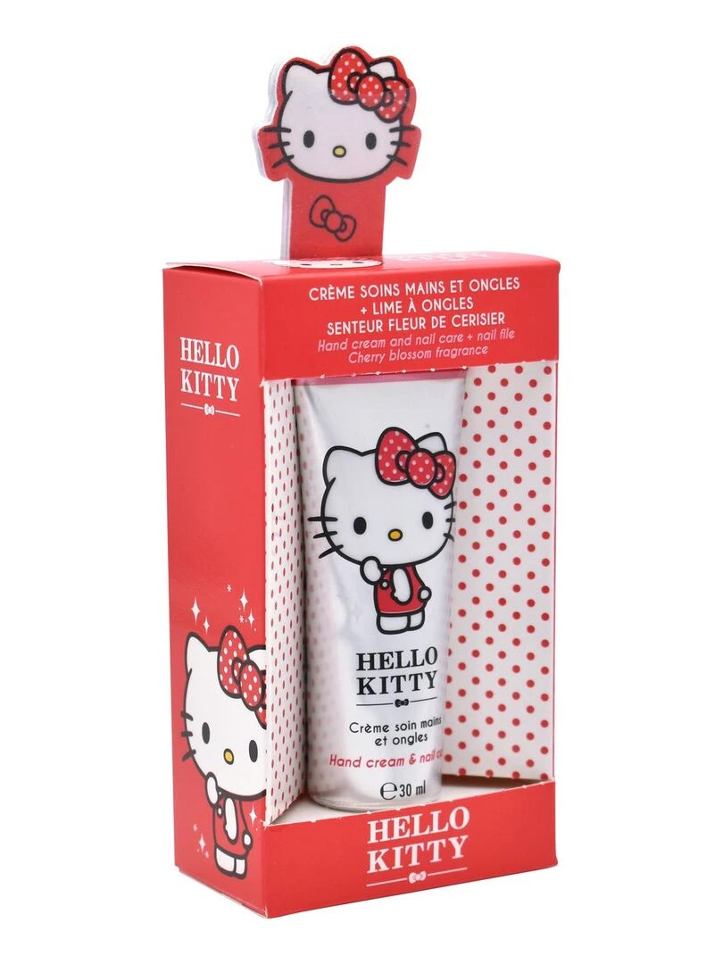 Hello Kitty Crème Soins Mains et Lime à Ongles 30 ml N/A