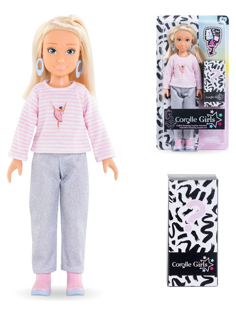 Coffret Poupée Corolle Girls Valentine Shopping N/A