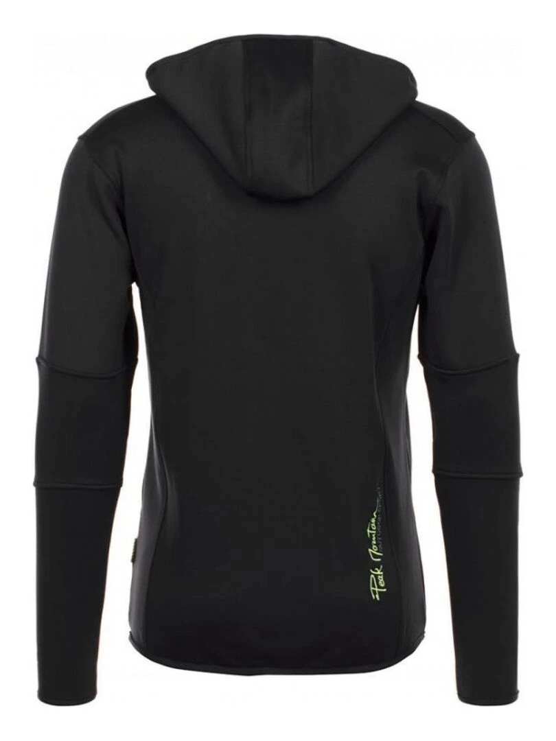 Blouson polar shell homme CAMPUS PEAK MOUNTAIN Noir Vert