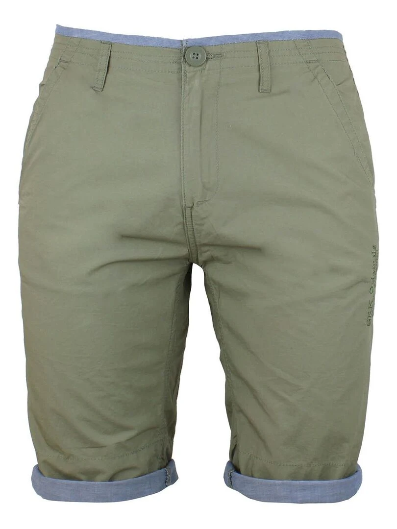 Bermuda homme CECARAZ SRK Kaki