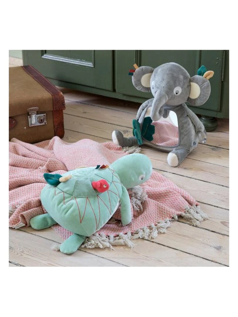 Jouet d'activité Finley l'éléphant   Sebra   Gris