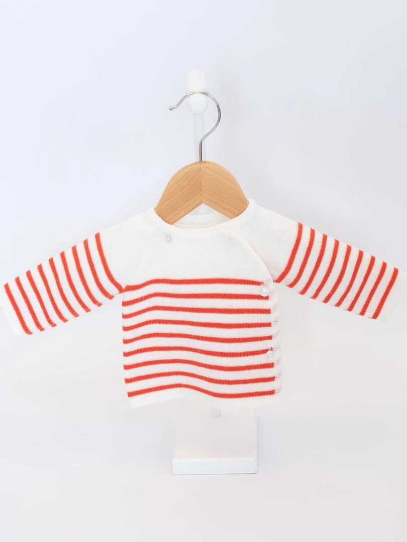 Brassière « Les baigneurs » Blanc Rouge