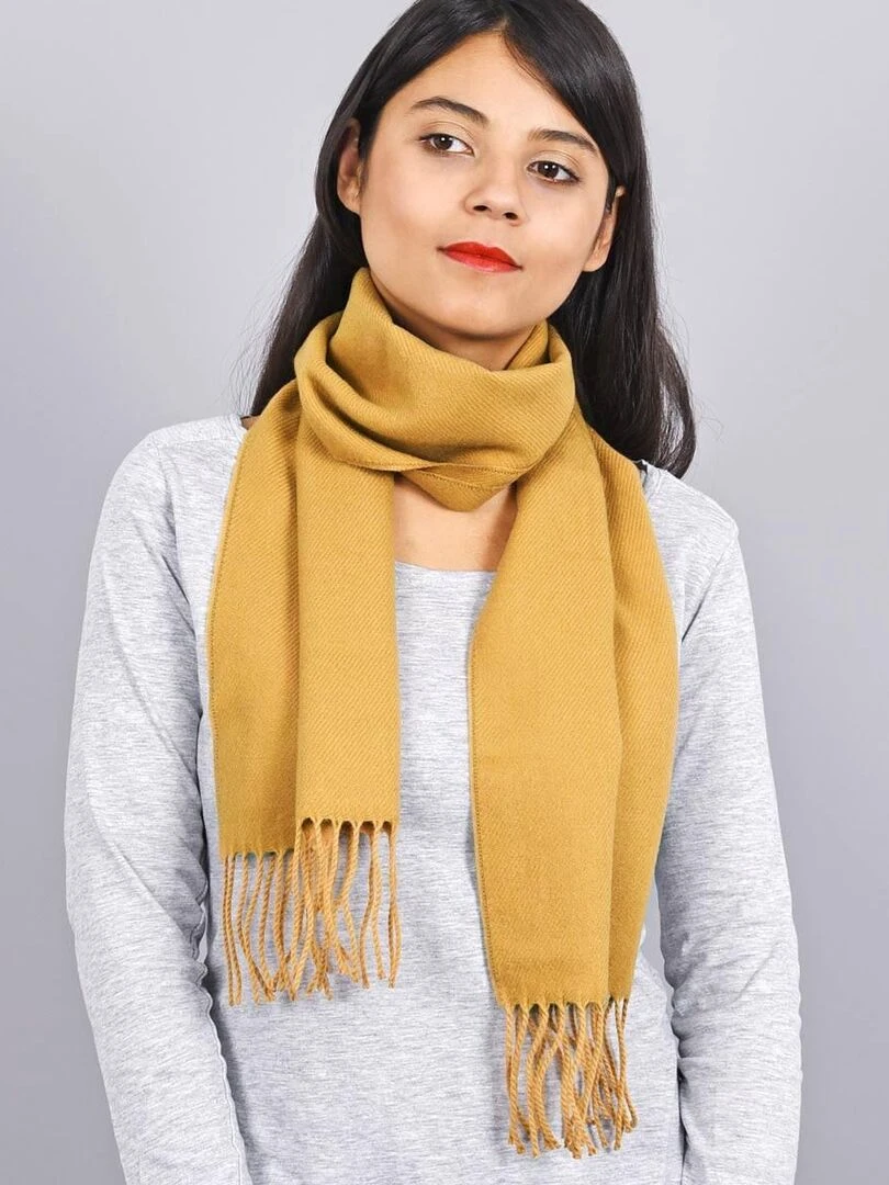 Echarpe Fely Fabriqué en France Beige sable