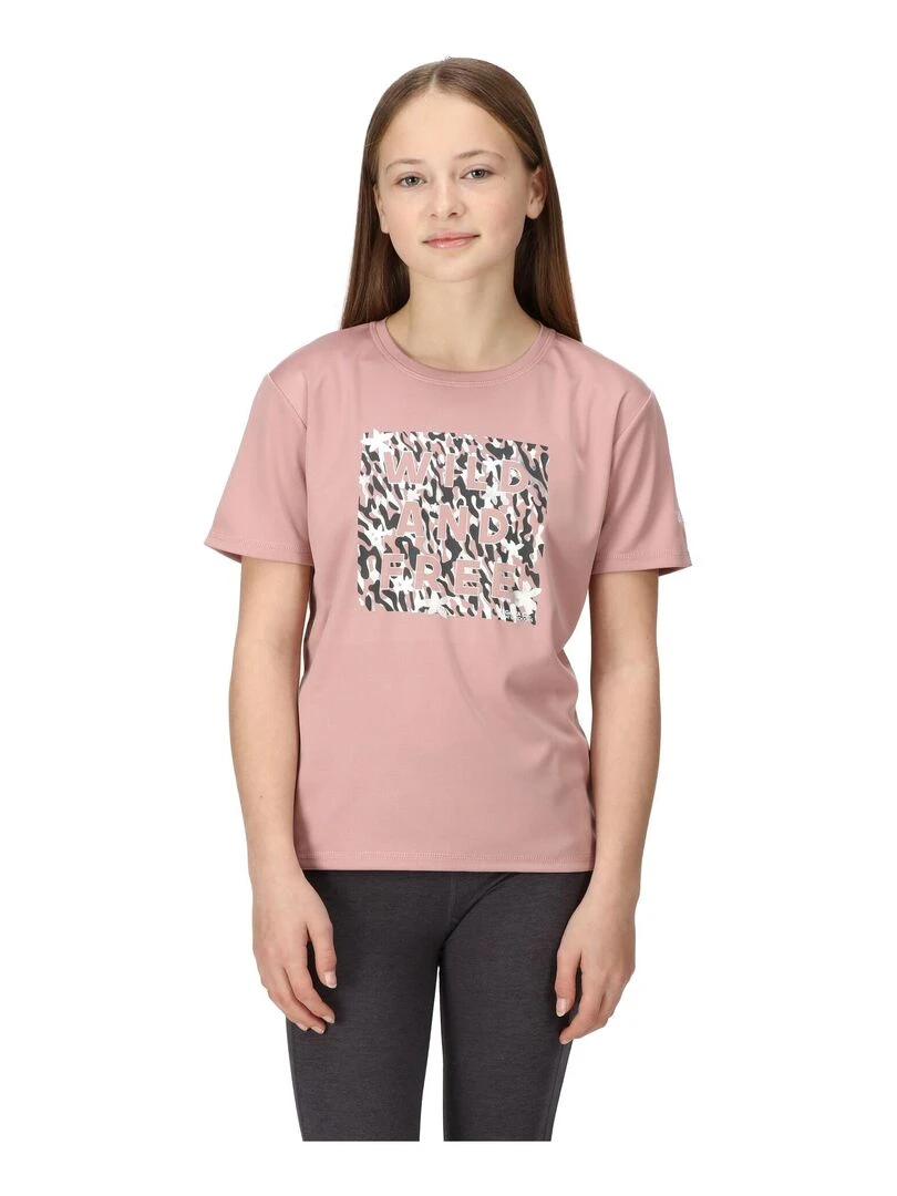 Regatta   T shirt ALVARADO   Rose clair