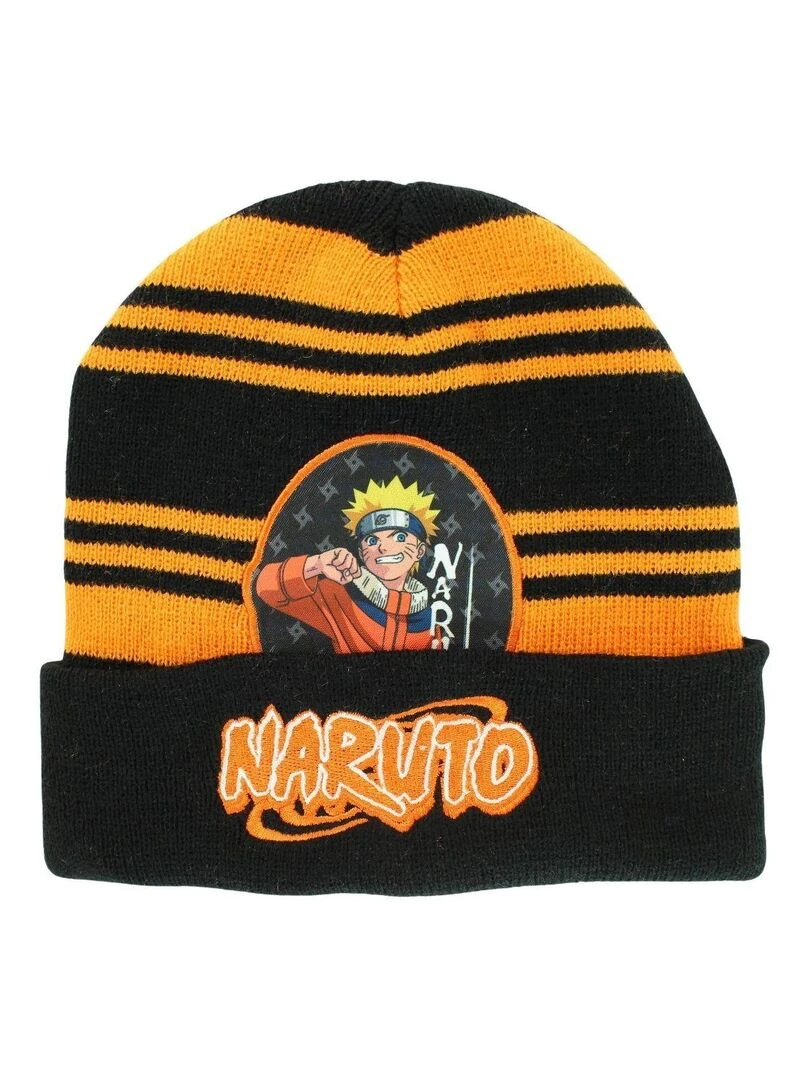 Disney Bonnet garçon imprimé Naruto Noir