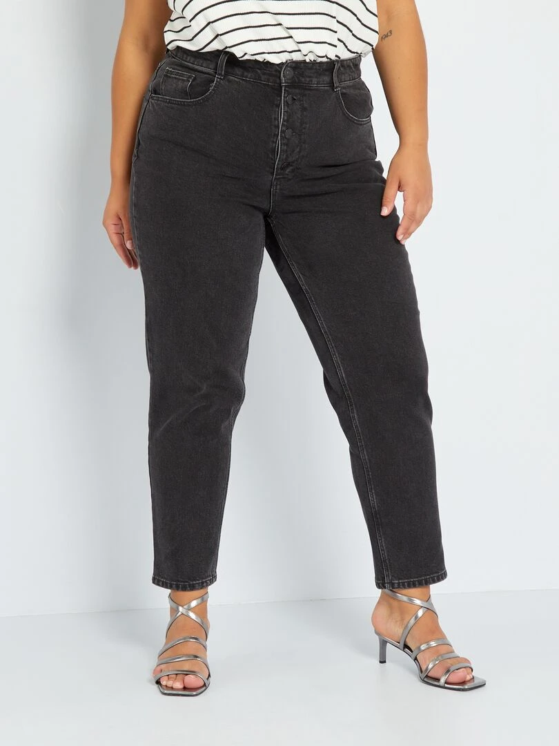 Jean mom fit L30 Noir