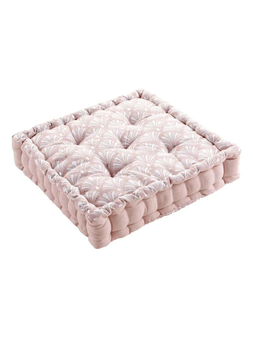 Coussin de sol Collection Métallise Art Chic Rose