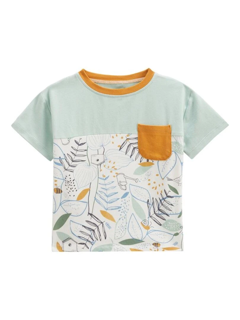 T shirt bébé Garden Party Vert