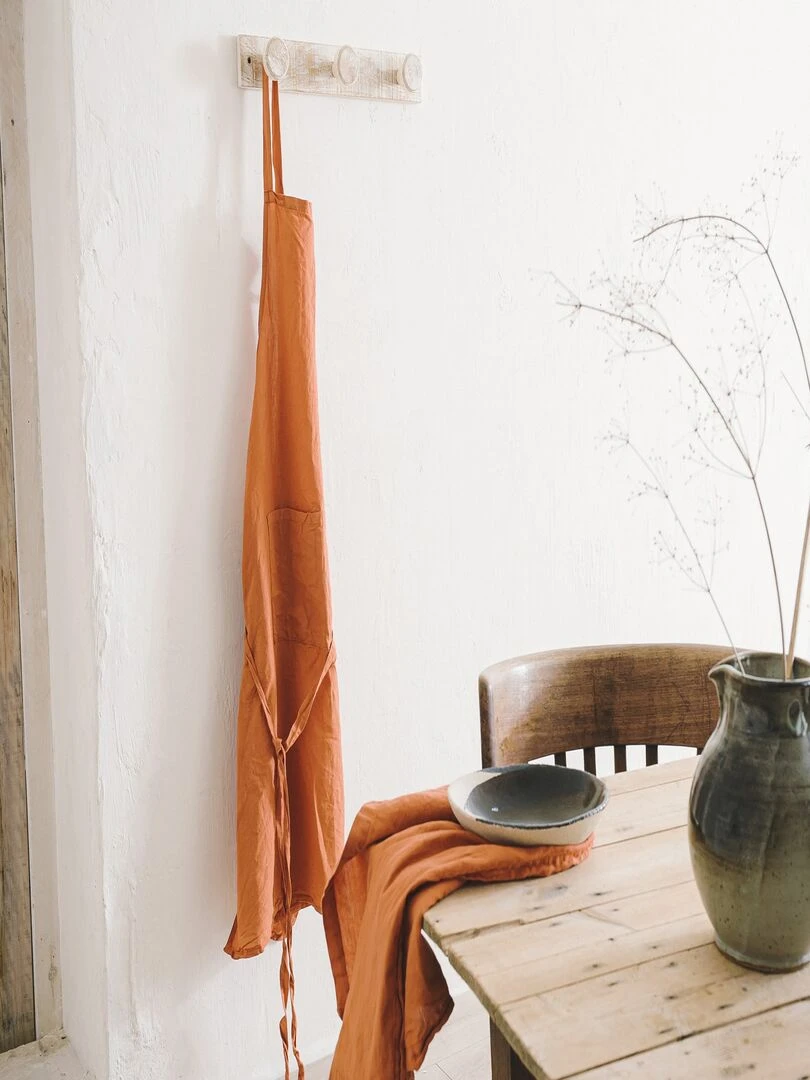 GRAND TABLIER ORGANIC TERRACOTA Orange