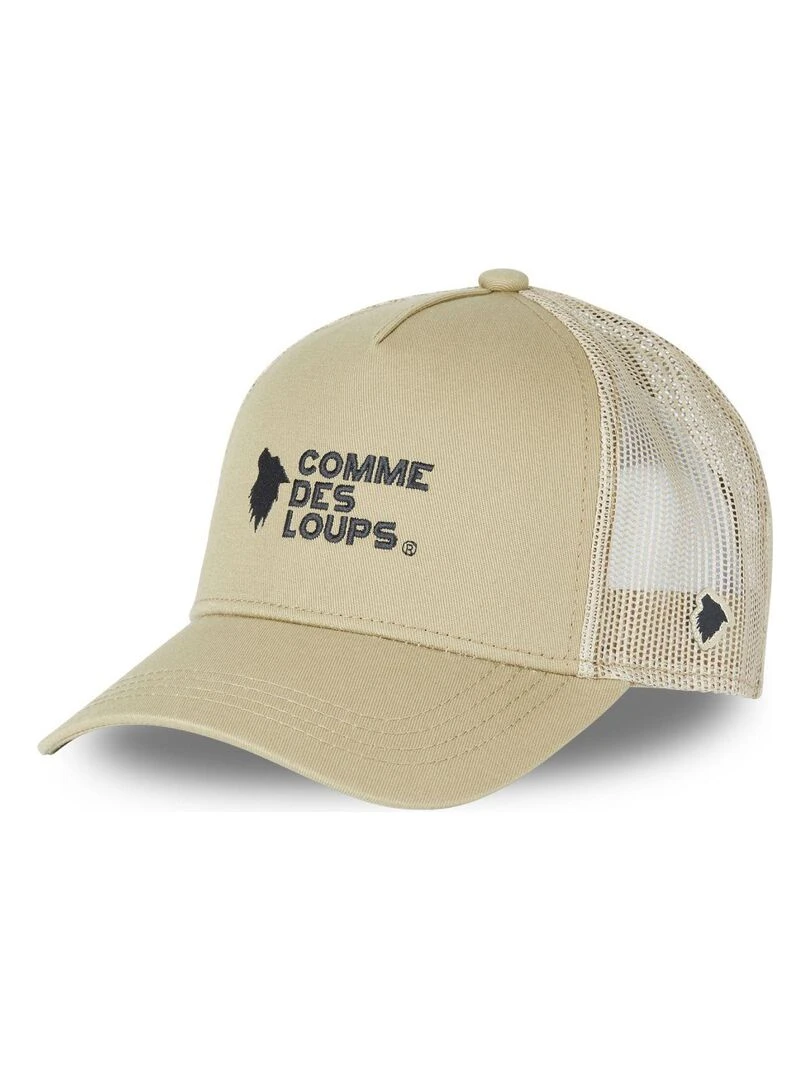 Casquette avec filet uni Class Comme Des Loups Beige