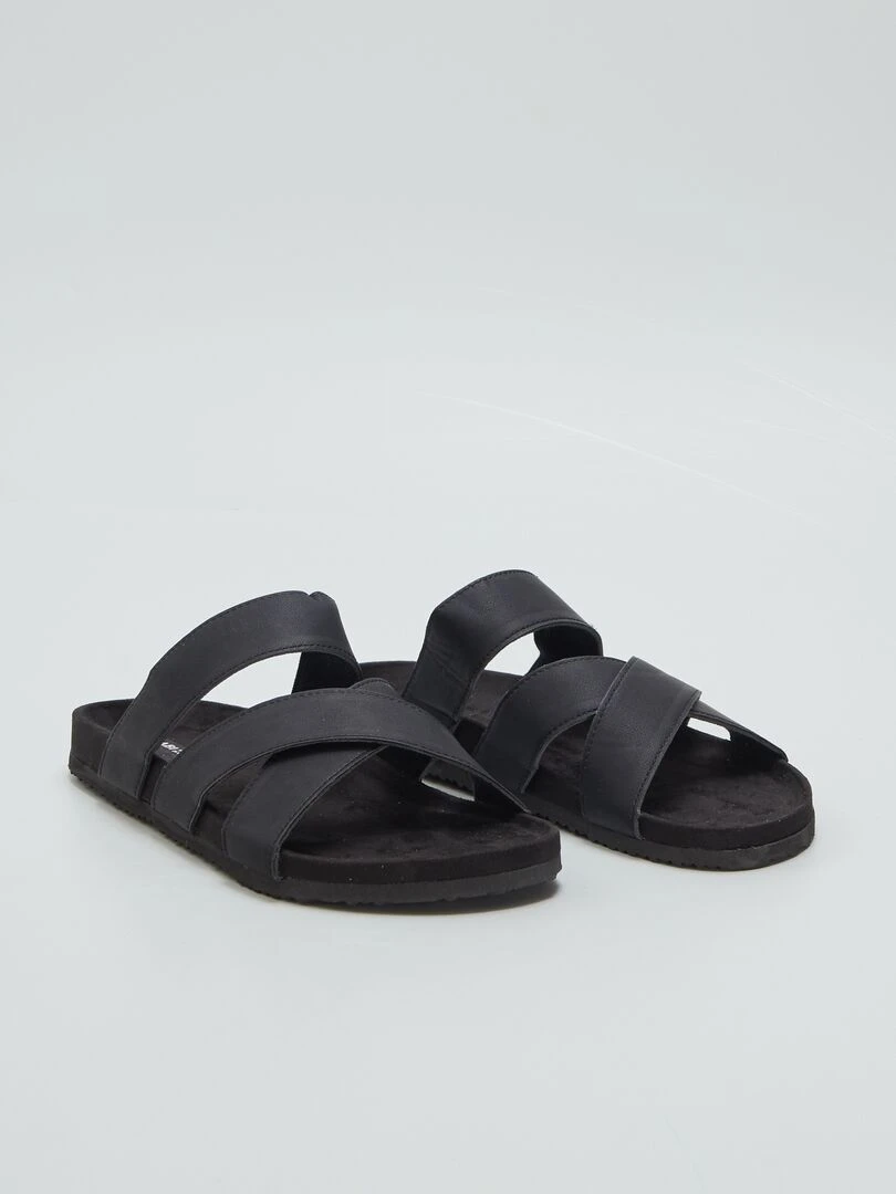 Sandales unies Noir