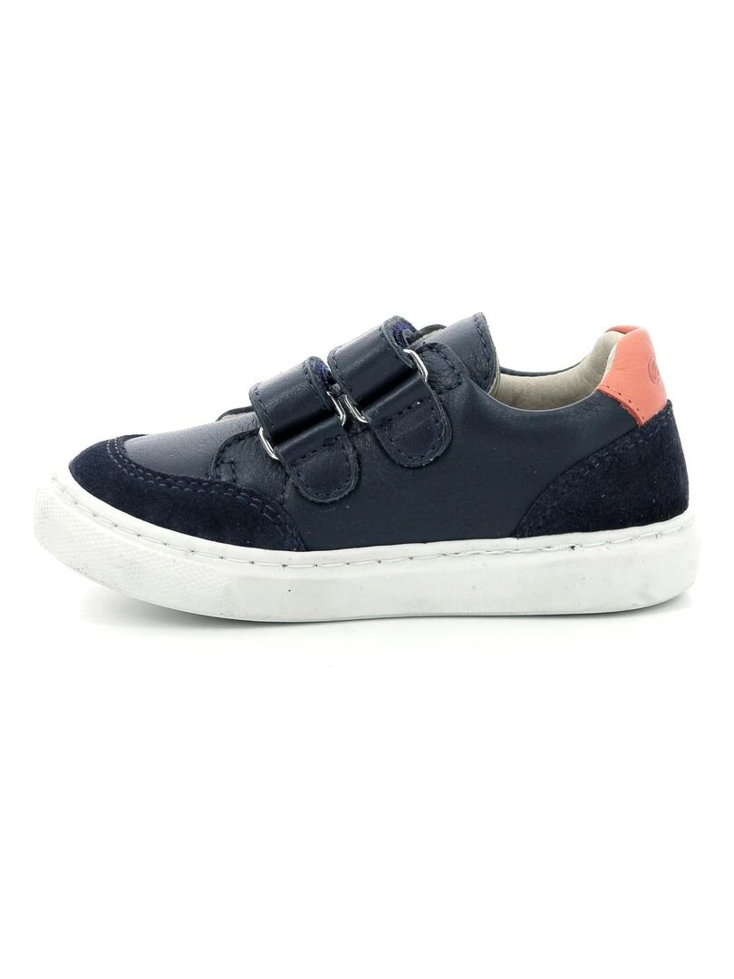 Sneakers basses Cuir Sneakratch   Bleu marine