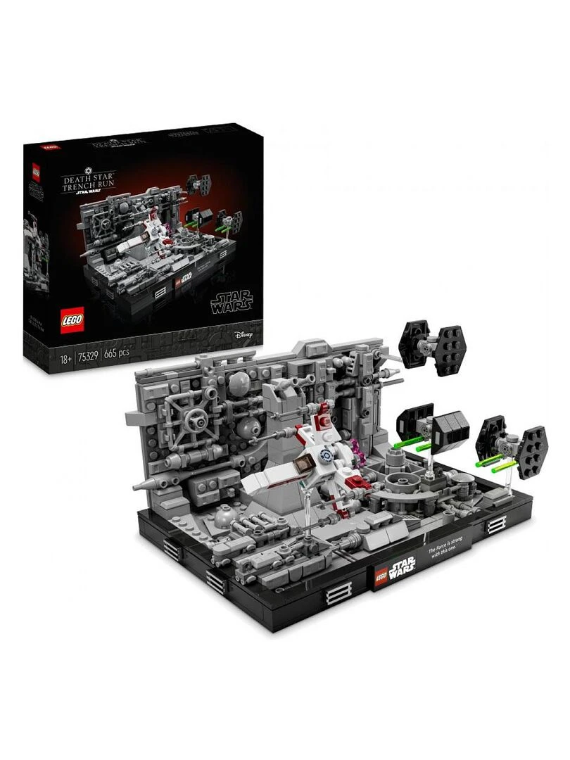 75329 Diorama De La Poursuite Dans Les Tranchées De Létoile De La Mort ® Star Wars   N/A