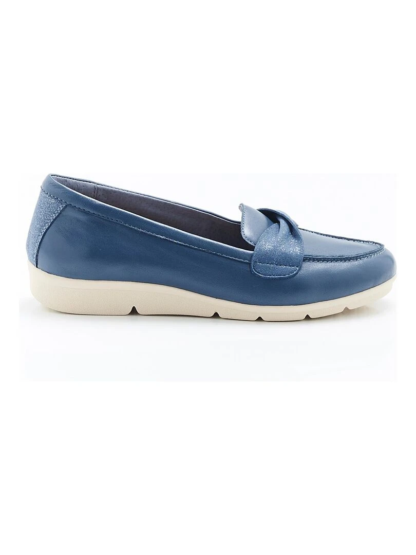 Mocassins avec noeud irisé Amortyl   Damart   Gris