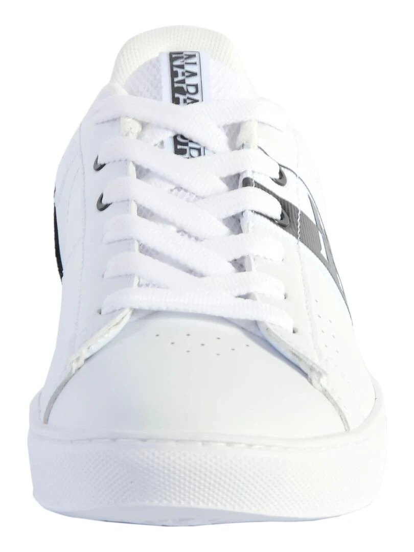 Basket Cuir Najapijri Birch   Blanc