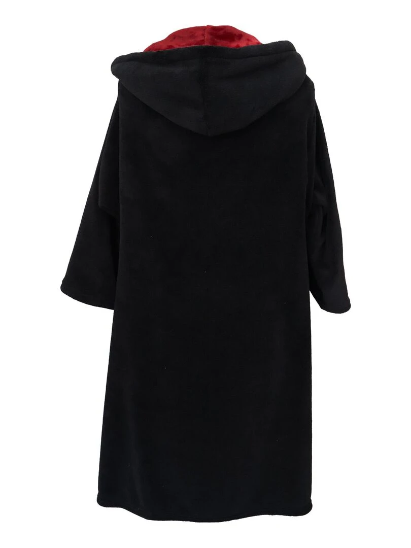 Robe de chambre brodée à capuche  HARRY POTTER SCHOOL   Noir