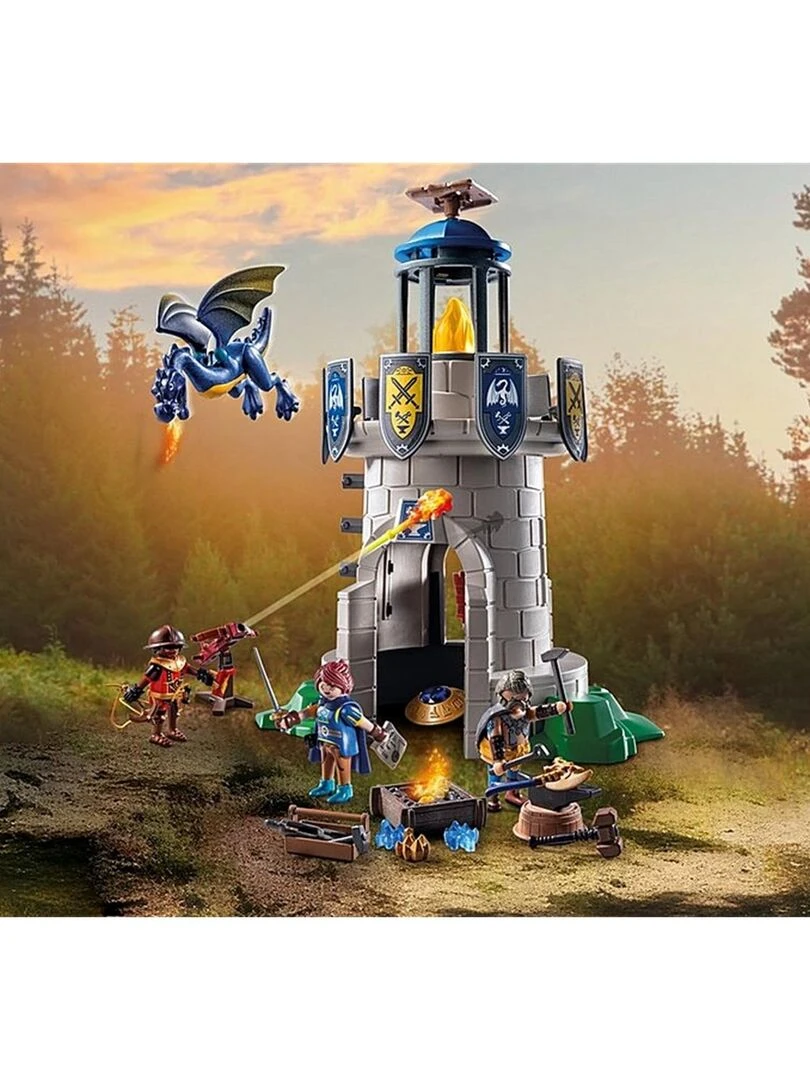 Tourelle des chevaliers de Novelmore avec dragon   N/A