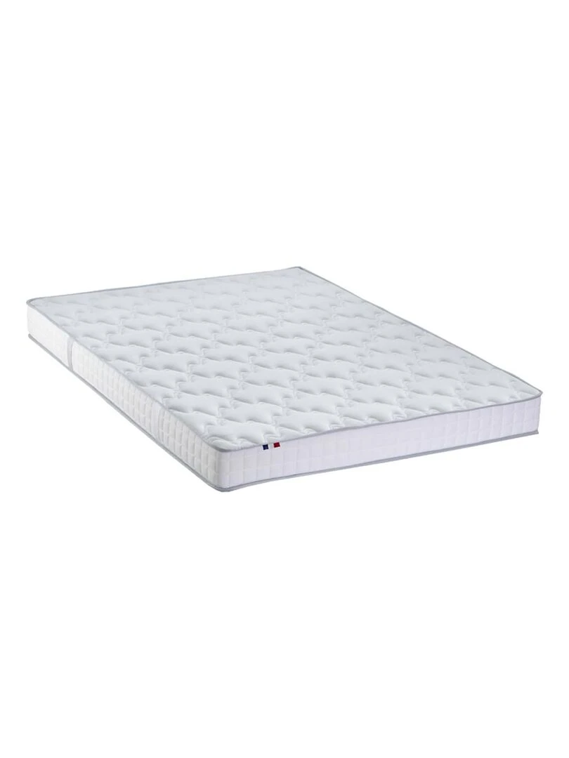 Matelas 100% latex 3 zones PURE Fabriqué en France Blanc