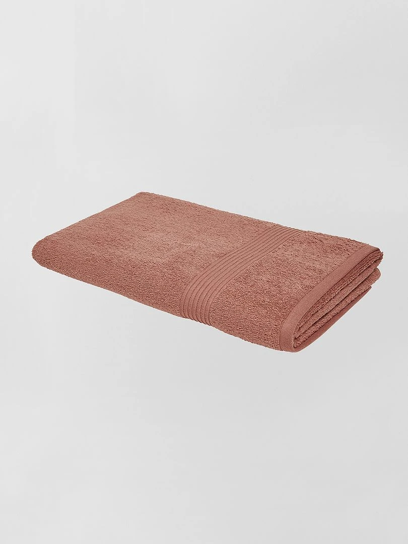 Maxi drap de bain 90 x 150 cm   terracotta